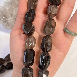 Бусины для украшений из Раухтопаза