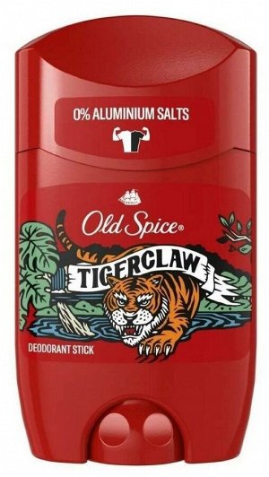 Дезодорант-стик Old Spice Tigerclaw синий, 50 мл