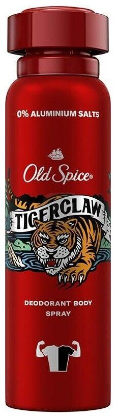 Дезодорант-спрей Old Spice Tigerclaw, 150 мл