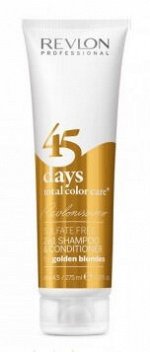 Revlon revlonissimo color care шампунь-кондиционер для золотистых блондированных оттенков 275 мл мил