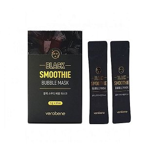 Verobene Пузырьковая маска для лица «чёрный смузи» Black Smoothie Bubble Mask