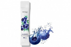 Ночная маска для лица с экстрактом черники и арбутином BioAqua Blueberry Arbutin Moisturizing Mask