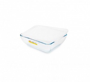 "Pyrex" Блюдо прямоугольное с крышкой "DAILY" 27х22х9см