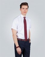Рубашка белая с коротким рукавом CLASSIC FIT