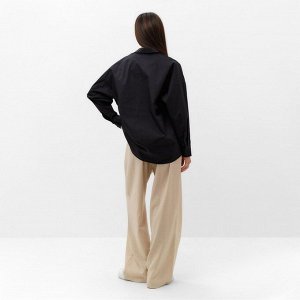Рубашка женская MIST: Classic Collection, чёрная