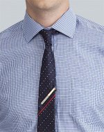 Рубашка с длинным рукавом в мелкую клетку CLASSIC FIT