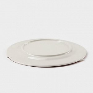 Тарелка керамическая «Печенька», d=20,5 см