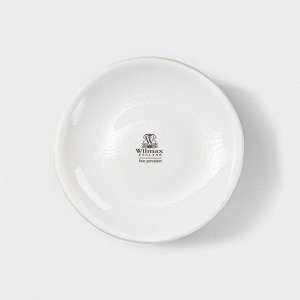 Подставка для подогрева Wilmax, d=13 см, фарфор, белая