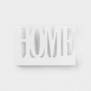 Салфетница Доляна Home,15x4x10 см, цвет белый