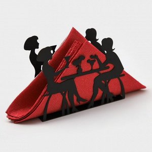 Салфетница «Посиделки», 14.5x5x12 см, МИКС