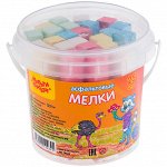 Мелки цветные для асфальта Мульти-Пульти &quot;Енот в Австралии&quot;, 25шт., 5цв., пластиковое ведро
