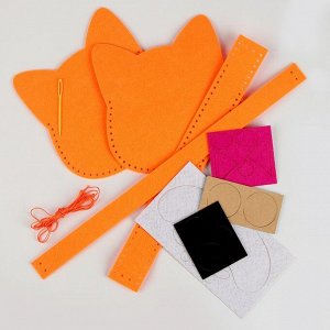 Набор для создания сумки из фетра с перфорацией «Милая мордочка»