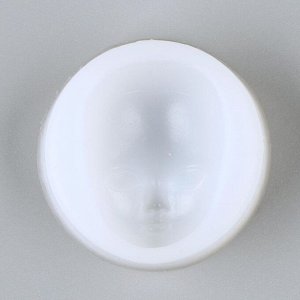Форма силиконовая универсальная «Лицо», цвет прозрачный, размер изделия 2,5 ? 3,5 см