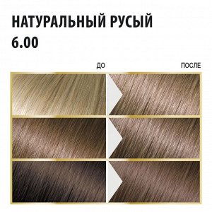 Стойкая краска для волос Гиалуроновая тон 6.0 Натуральный русый Stylist Color Pro 115 мл