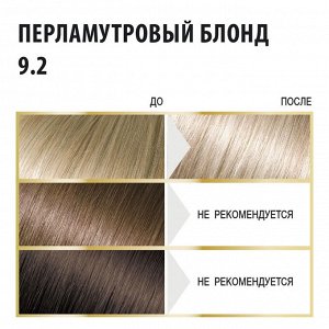 Стойкая краска для волос Гиалуроновая тон 9.2 Перламутровый блонд Stylist Color Pro 115 мл