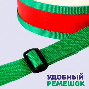 Игрушка музыкальная «Барабан», бумажная мембрана, 14x14x4.5 см, МИКС
