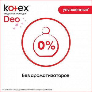 Котекс (Kotex) прокладки ультратонкие ежедневные 56 шт.