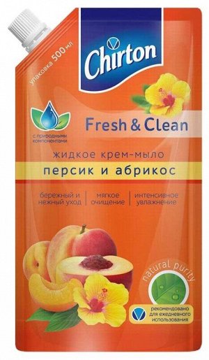 Чиртон Жидкое крем-мыло Персик и абрикос