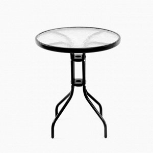 Набор садовой мебели: 2 стула + стол, песочно-серый