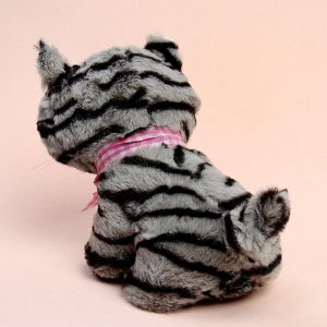Мягкая игрушка «Мой лучший друг» серый котик