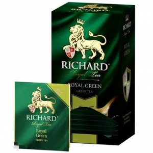 Чай RICHARD ROYAL GREEN 25пак Зеленый Китайский