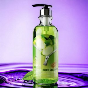 Гель для душа Яблоко FOODAHOLIC apple essential body cleanser для всех типов кожи 750мл