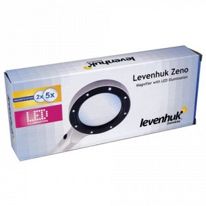 Лупа LEVENHUK Zeno 50, увеличение х2,2/х4,4, диаметр линз 88