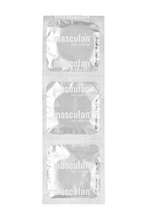 Презервативы Masculan, Anatomic №3, анатомической формы, 5,3 см, 18,5 см, 3 шт