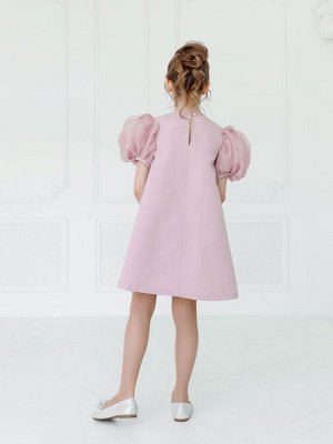 Платье для девочки праздничное розовое