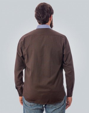 tudors Рубашка в клетку с длинным рукавом CLASSIC FIT