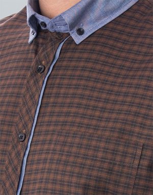 tudors Рубашка в клетку с длинным рукавом CLASSIC FIT