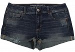Джинсовые шорты от American Eagle  для модных девчуль. Зрительно стройнят, подчеркивают достоинства форм. +100 мужского внимания