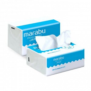 Салфетки бумажные MARABU размер 190*140, 200 шт в мягкой упаковке