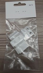 Крепление для москитной сетки 4 шт верх, низ