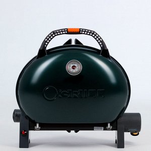 Газовый гриль  O-GRILL 500MТ bicolor black-green + адаптер А