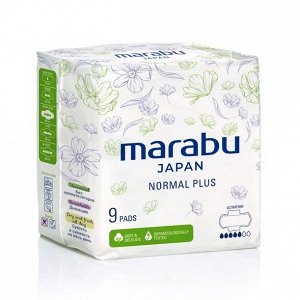 Прокладки  MARABU 5💧💧💧💧💧  9 шт/уп.