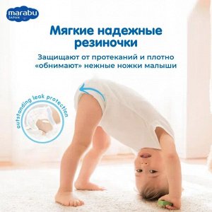 Подгузники-трусики MARABU размер XL (12+кг), 36 шт.