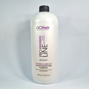 Профессиональный шампунь для окрашенных волос 1000 мл GC HAIR