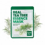 Тканевая маска с экстрактом чайного дерева FarmStay Real Tea Tree Essence Mask