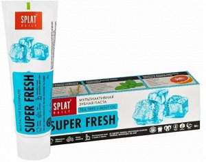 Сплат, SPLAT Daily SUPER FRESH зубная паста, 100 г
