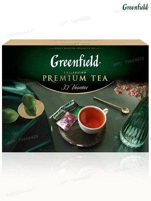 Чай Гринфилд Набор коллекция превосходного чая и чай.нап. 30 видов пак. 211,2 г 1/6 (новый состав)