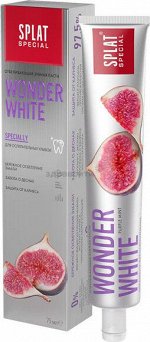 Сплат, Special WONDER WHITE / ВОСХИТИТЕЛЬНАЯ БЕЛИЗНА зубная паста, 75 мл, Splat