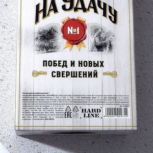 Подарочный набор «На удачу»: гель для душа и шампунь для волос виски, 2x250 мл, Чистое счастье