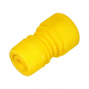 Муфта переходная, для шлангов 1/2" (12 мм) – 3/4" (19 мм), цанговое соединение, ABS-пластик, Greengo