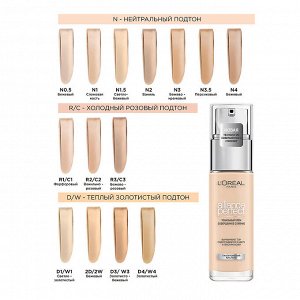 Loreal paris тональный крем «alliance perfect совершенное слияние» обогащенный гиалуроновой кислотой, 30мл 2 D/2W золотистый миндаль  (бежевый) EXPS