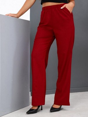 Надин - брюки бордовый