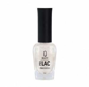 Лак для ногтей профессиональный укрепляющий с биокерамикой/ Nail Polish PROLAC+bioceramics, 12.5 мл (059 Born to sparkle) IQ Beauty