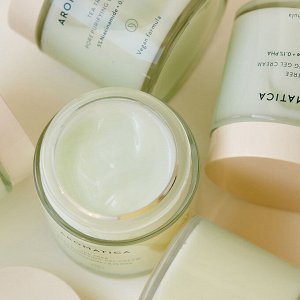 Балансирующий крем-гель для жирной кожи Aromatica Tea Tree Pore Purifying Gel Cream