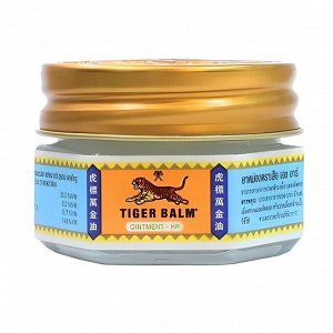 Tiger Balm Натуральный тигровый бальзам для тела Белый тигр / White Ointment, 19,4 г