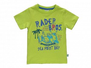 Party Bay Яркая футболка для мальчика. Футболка украшена ярким, модным принтом. Состав: 95% хлопок 5% эластан